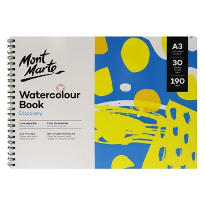 Picture of Mont Marte Watercolour Book A3 Size (30 Sheets)