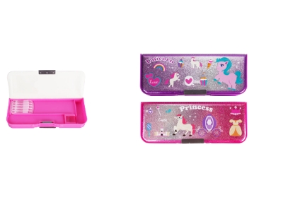 Picture of Cute Pencil stationery box 35256 (PINK & PURPLE color)
