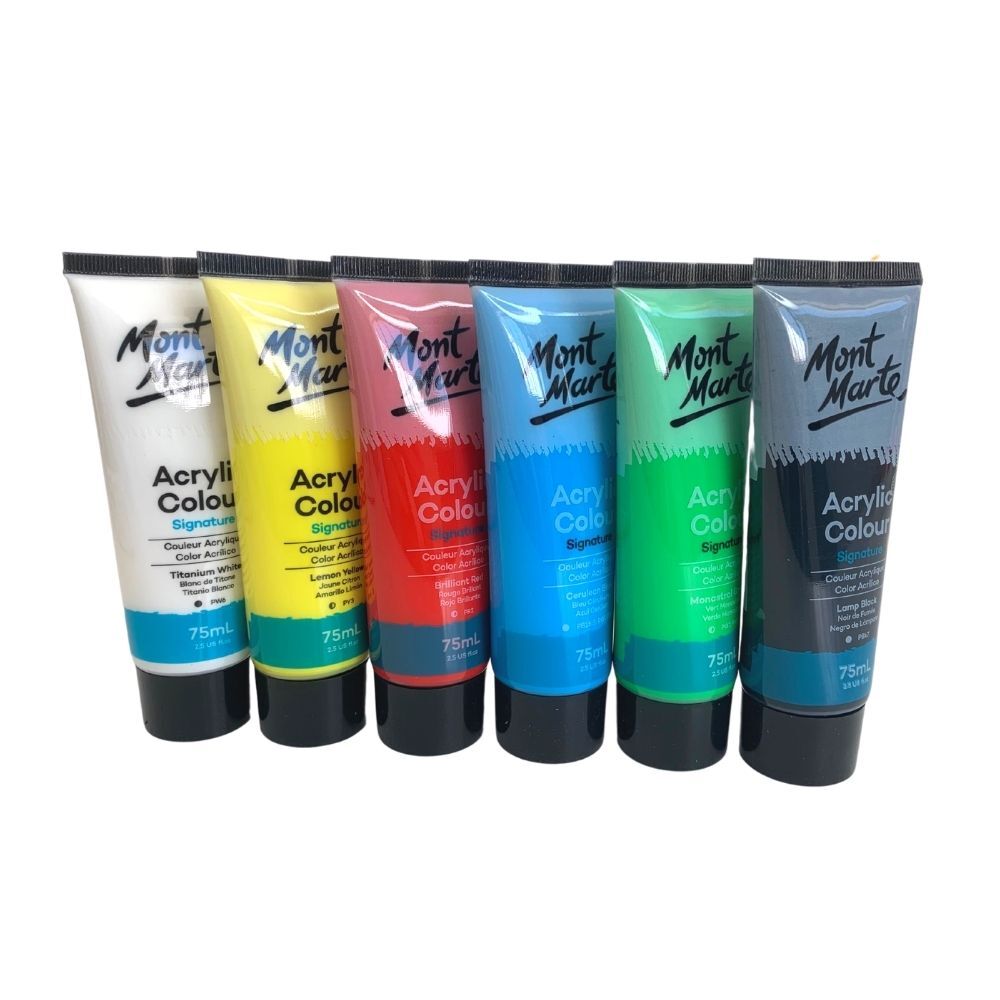 Picture of Mont Marte Acrylic Paint 36pc x 36ml Tubes