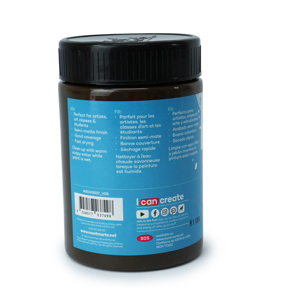 Picture of Mont Marte Signature Acrylic Paint 300ml Pot - Sap Green