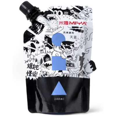 Picture of HIMI Gouache Refill 100ml CC Bag Blue