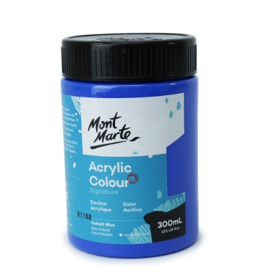 Picture of Mont Marte Acrylic Paint 300ml Cobalt Blue