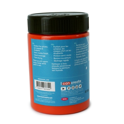 Picture of Mont Marte Signature Acrylic Paint 300ml Pot - Orange