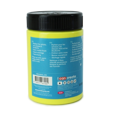 Picture of Mont Marte Signature Acrylic Paint 300ml Pot - Yellow Ochre