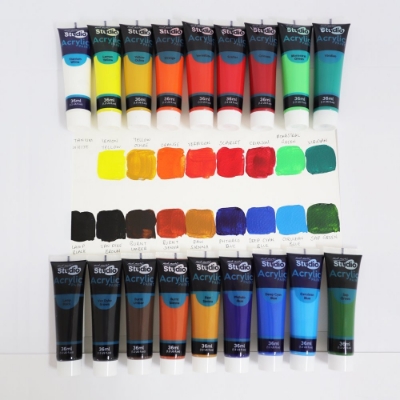 Picture of Mont Marte Signature Paint Set - Acrylic Paint 12pc x 75ml Tubes
