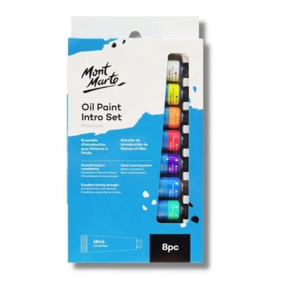 Picture of Mont marte Oil Paint Intro Set Premium 8pc x 18ml