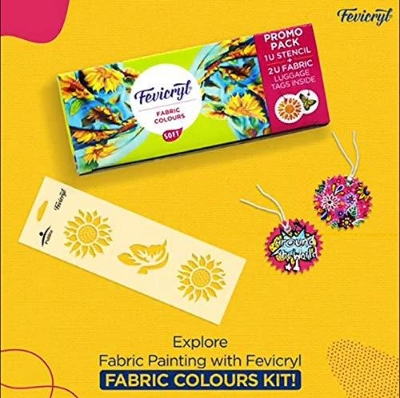 Picture of Fevicryl 3D Outliners Fabric & Multi-Surface - Set of 5 Shades
