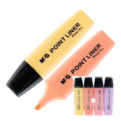 Picture of M&G AHM21580 Highlighter Pastel 4color Set