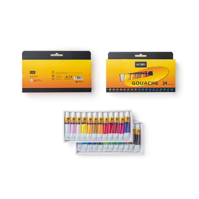 Picture of Himi Gouache Paint Set 12ml 24 Colors