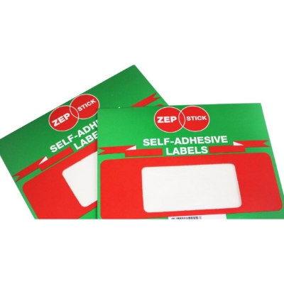 Picture of Zep Stick Self Adhesive Stickers Labels 50x100 MM - 60 Pcs