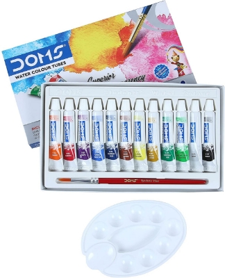 Picture of Doms Water Colour Paint 12 Color Tubes