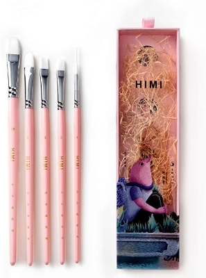 Picture of HIMI Flat Brush Set 5pc