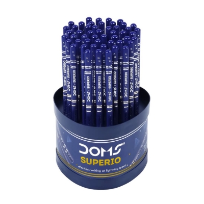 Picture of DOMS Superio Non-Toxic Super Dark Graphite Pencils 50 Pcs