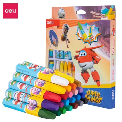 Picture of Deli EC009-24 24 Pcs. Oil Pastel Color