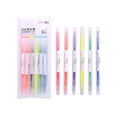 Picture of Maries Dual Tip Highlighter pen 6ps