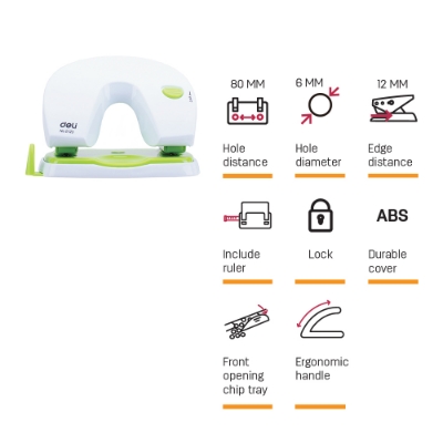 Picture of Deli E0123 Punch(Assorted)