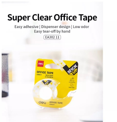Picture of Deli EA30211 Super Clear Office Tape
