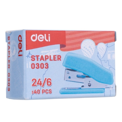 Picture of Deli	E0303 Mini Stapler 12# (Assorted)