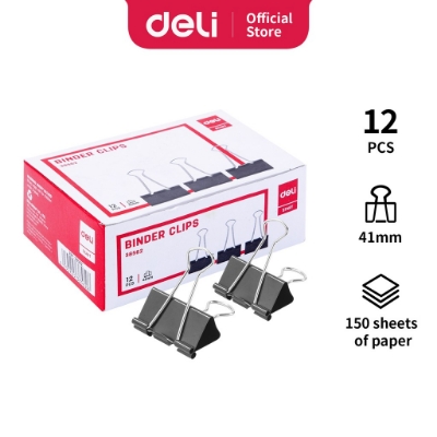 Picture of Deli	E38562 Effortless Binder Clip 41mm