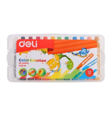 Picture of Deli	EC20100 Oil Pastel 12 Colors