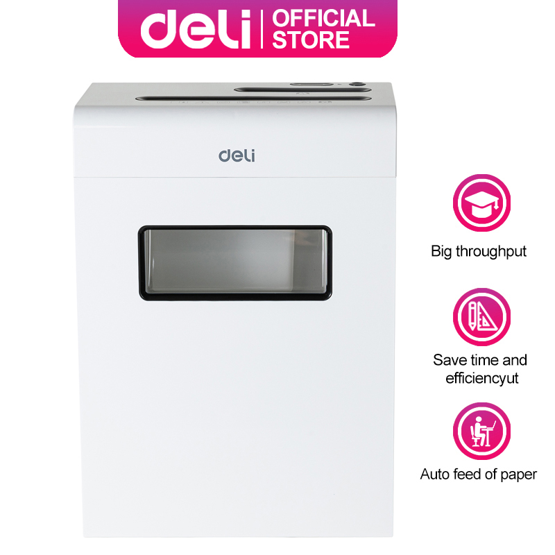 Picture of Deli	E9911-EU Paper Shredder(White)