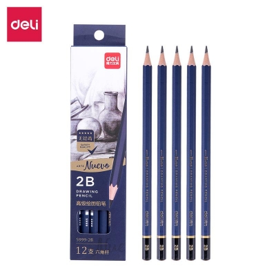 Picture of Deli	S999-2B Sketching Pencil 2B 12 pcs