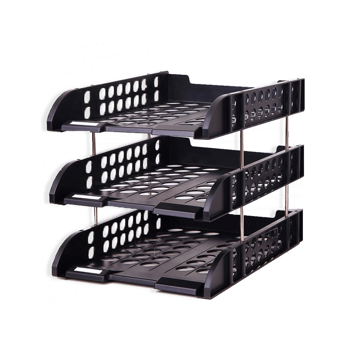 Picture of Deli	E9217 Document Tray 3 Drawers (Black)