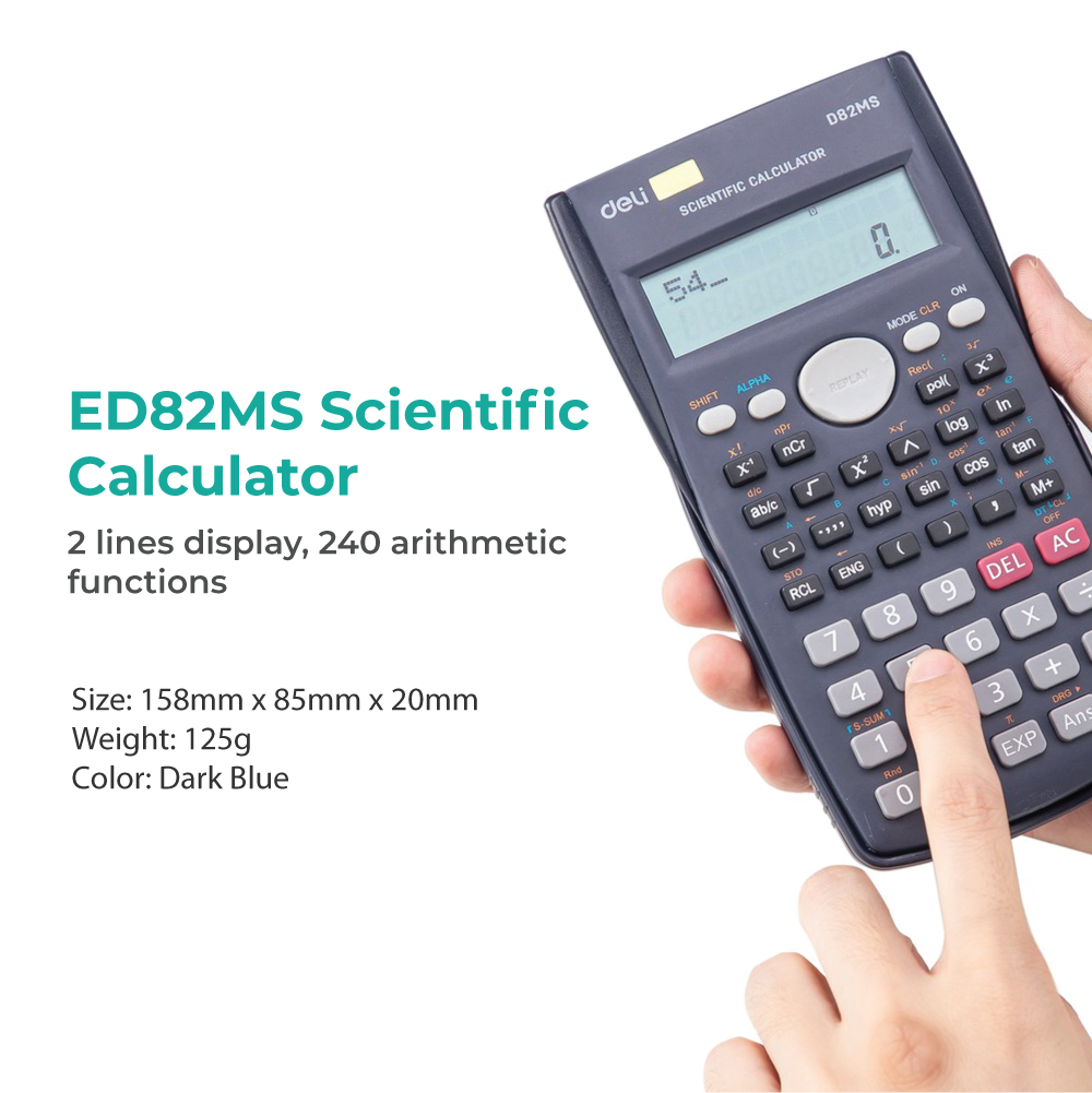 Picture of Deli	ED82ES Scientific Calculator