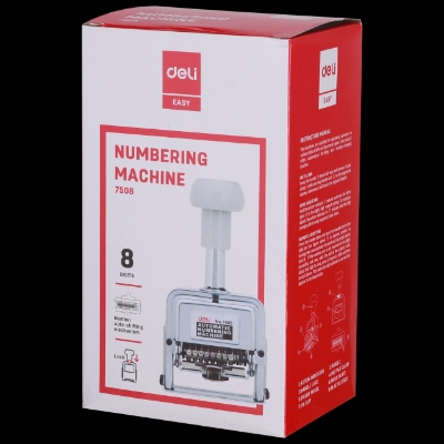 Picture of Deli E7508 Auto Numbering Machine 8Digits