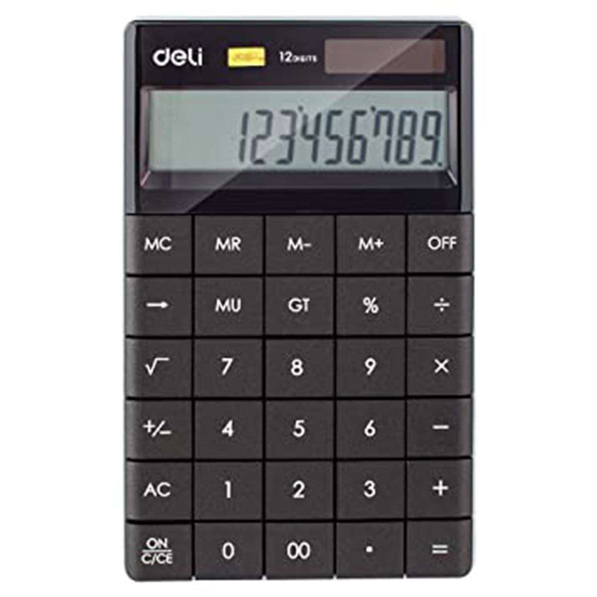 Picture of Deli	E1589 Calculator Plastic-12 digits