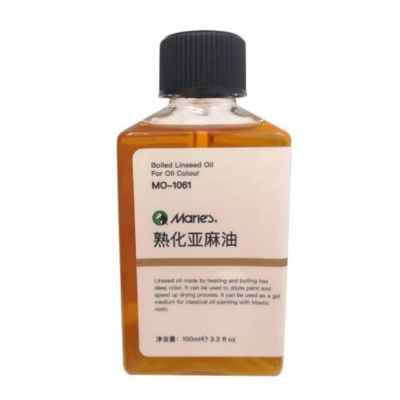Picture of Marie's Boiled Linseed Oil For Oil Color 100ml
