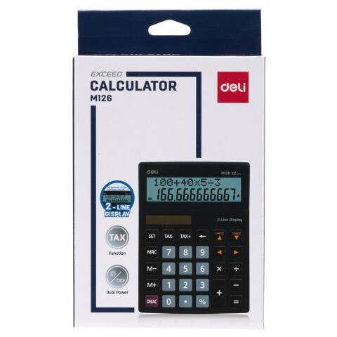 Picture of Deli EM126 Calculators 12 Digit