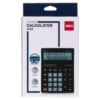 Picture of Deli EM126 Calculators 12 Digit