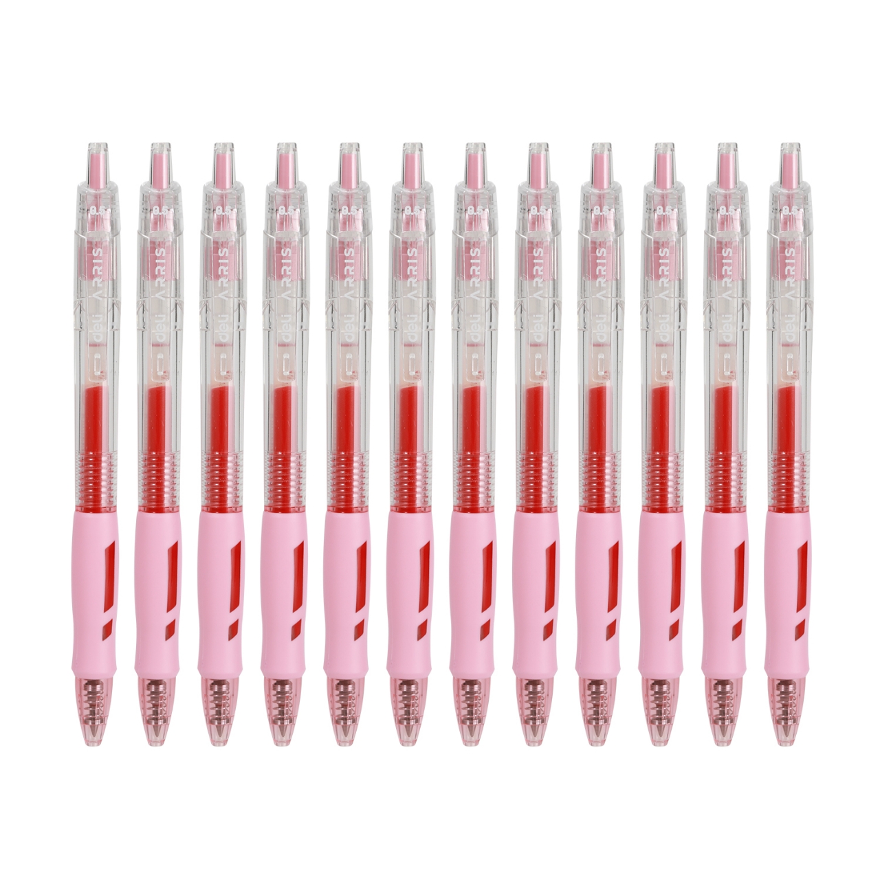 Picture of Deli EG09-RD Retractable Gel Pen 0.5mm (Red)