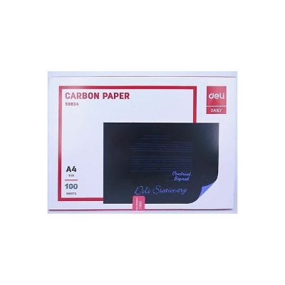Picture of Deli 39834 Carbon Paper A4 Blue