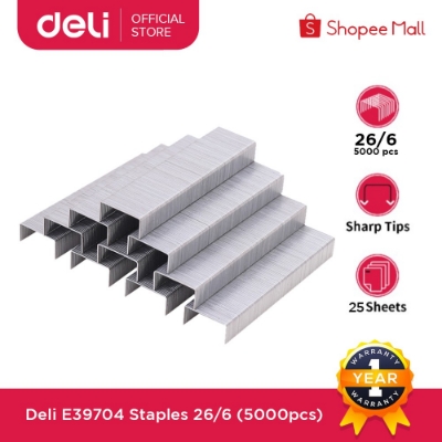 Picture of Deli E39704 Staples 26/6 5000 Pcs/per box
