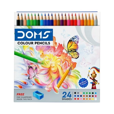 Picture of DOMS Fsc 24 Shades Colour Pencil