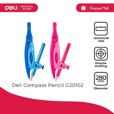 Picture of Deli EG20102 Compass with Pencil