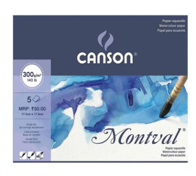 Picture of Canson Montval Watercolour Paper 17.5CM