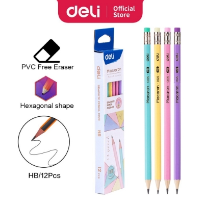 Picture of Deli EC025-HB Pastel Body Graphite Pencil