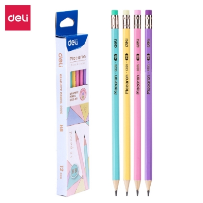Picture of Deli EC025-HB Pastel Body Graphite Pencil