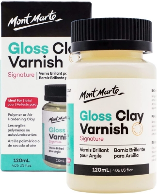 Picture of Mont Marte Clay Varnish Gloss 120ml
