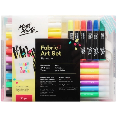 Picture of Mont Marte Fabric Art Set  22 pcs