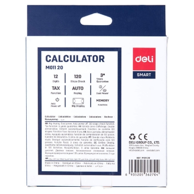 Picture of Deli EM01120 Calculator - 12 Digits