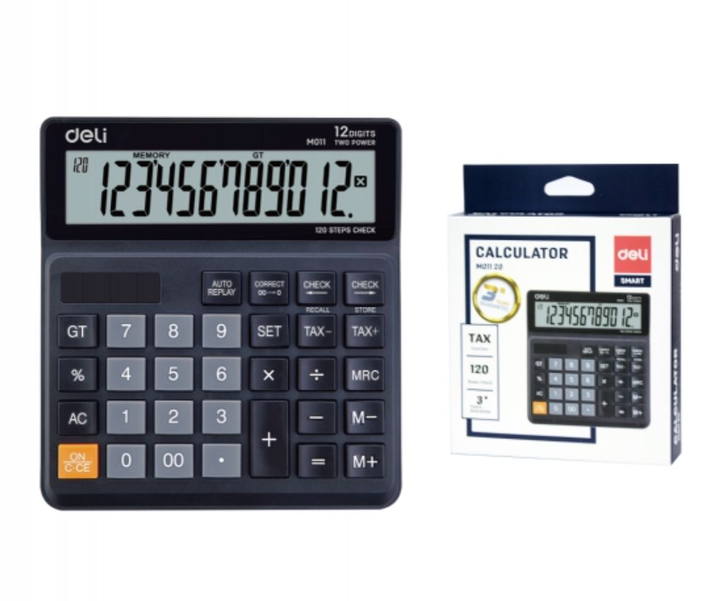Picture of Deli EM01120 Calculator - 12 Digits
