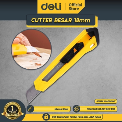 Picture of Deli Tools EDL018Z Utility Cutter 18mm