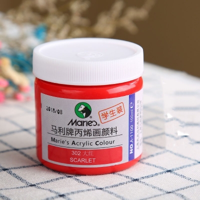 Picture of Maries Acrylic Color 100ML Scarlet