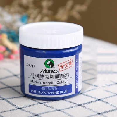 Picture of Maries Acrylic Color 100ML Phthalocyanine Blue