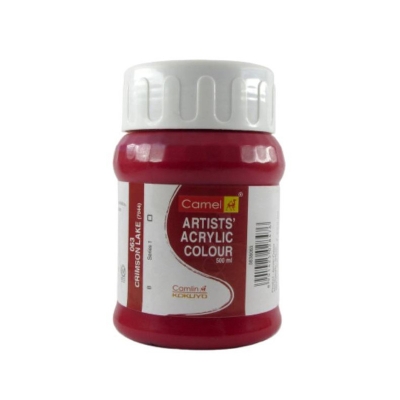 Picture of Camel 500ml Artist Acrylic  Color  CRIMSON