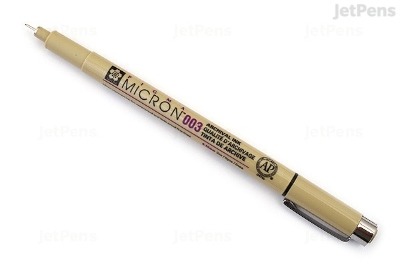 Picture of Sakura Pigma Micron Pen Needle drawing Pen  003